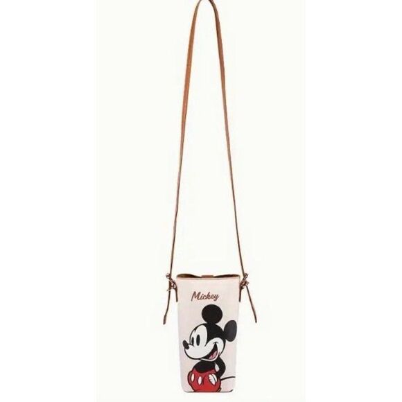 Disney Water Bottle / phone, etc Holder With adjustable Strap NEW Mickey mouse - Picture 1 of 3